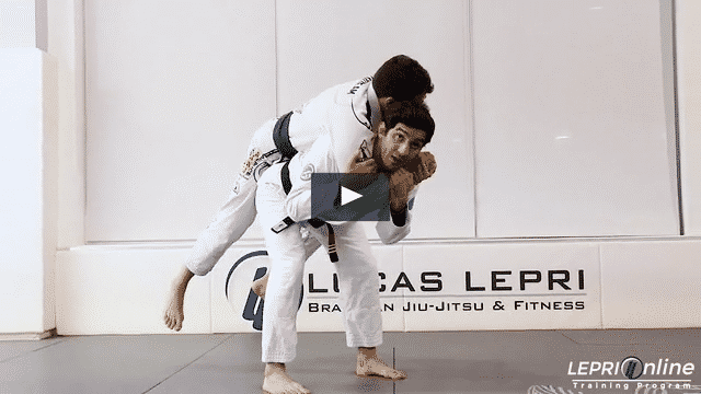 Headlock from Behind Escape to Knee on Belly to Armbar Submission