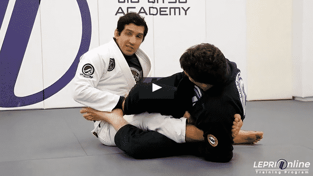 Straight Ankle Lock Escape Variation