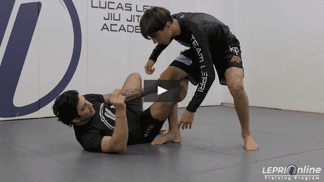 Kiss of the Dragon Sweep to Kneebar