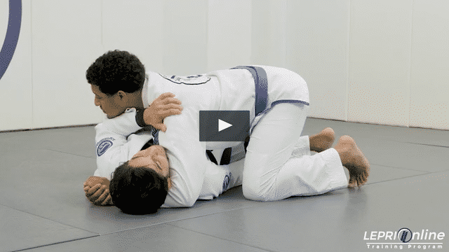 Side Control Escape to Closed Guard