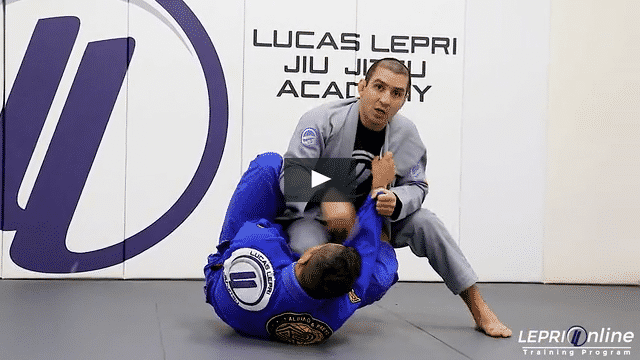 Worm Guard Escape Variation when Opponent Pushes Away to Back Take