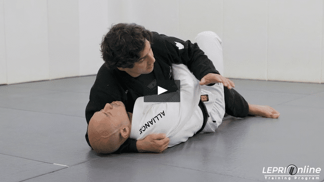 Quarter Mount Escape to Collar Choke from Mount
