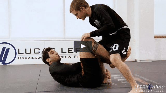 Knee Cut Pass Defense with De La Riva to Technical Stand Up to Back Take