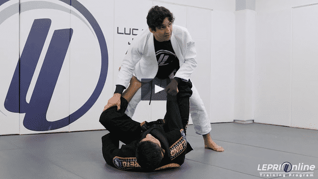De La Riva with Lapel Control Escape to Pass to Side Control