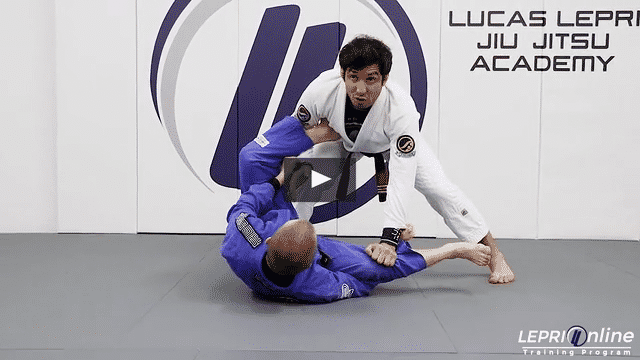Lasso and Spider Guard Pass to Side Control Variation