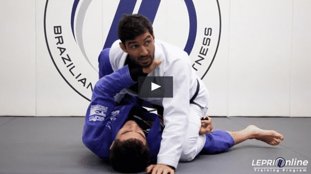 Reverse De La Riva Guard Pass to Side Control