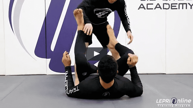 De La Riva to Calf Slicer