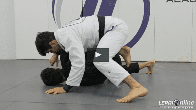 Guard Pull Counter to Jump Pass to Back Take