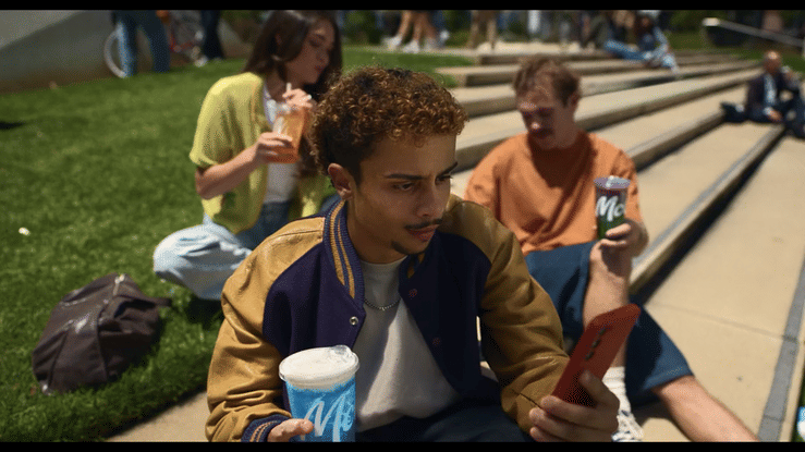 McCafe - 'She Texted Back' gif