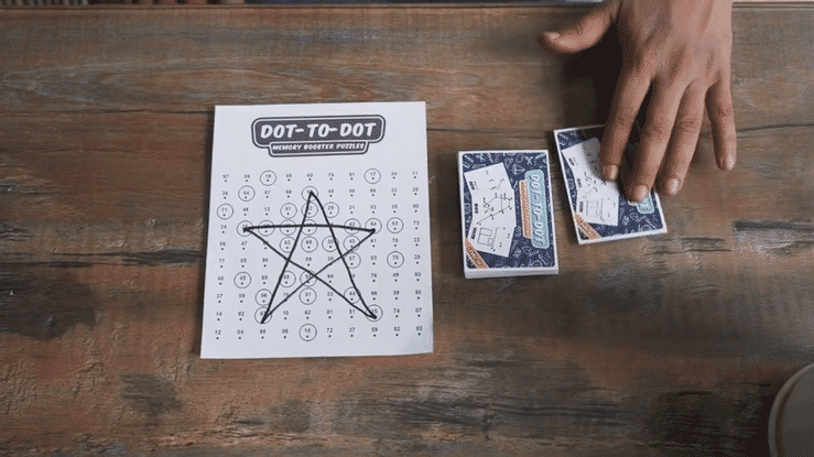 ドット to ドット（図形と数字を開示）｜メンタル,透視やメンタル