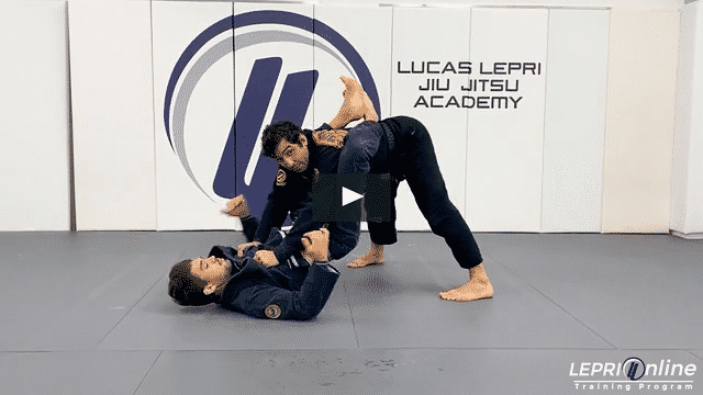 Opening Closed Guard by Sliding Knee Through