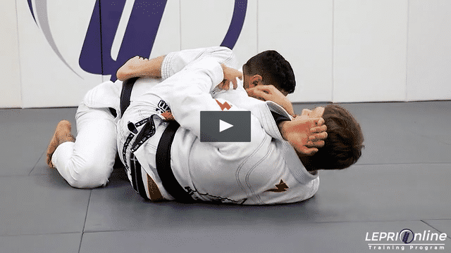 Closed Guard To Straight Arm Lock Submission