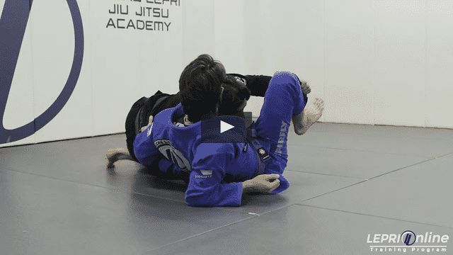 Butterfly Guard Counter Variation to Pass to Side Control or Mount