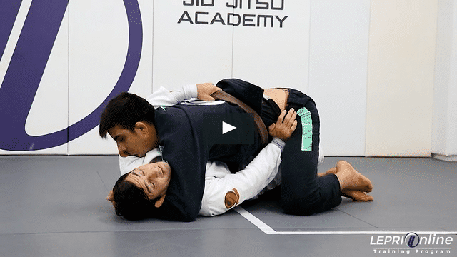 Half Guard to Butterfly Guard to Sweep Variation to Mount