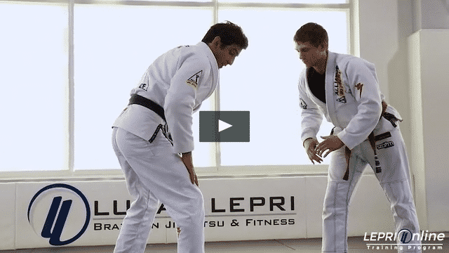 Double Leg Takedown Defense Attempt to Closed Guard Guillotine