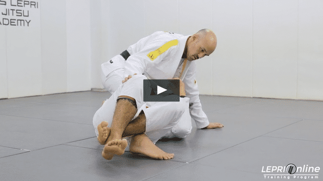 Deep Half Guard Sweep