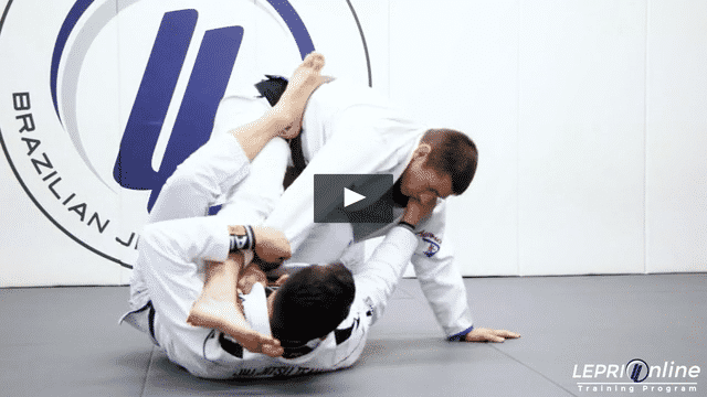 De La Riva Guard Sweep to Knee Cut Pass to Side Control