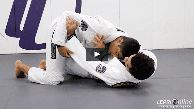 Pass Prevention to Armbar From Bottom