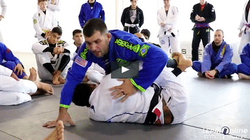 Knee Cut Pass Variation when Opponent Defends