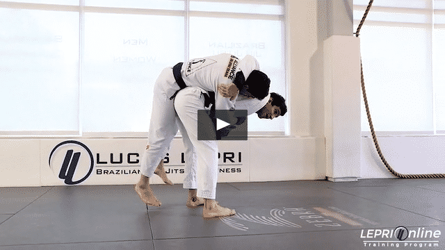 Koshi Guruma Hip Throw to Knee On Belly