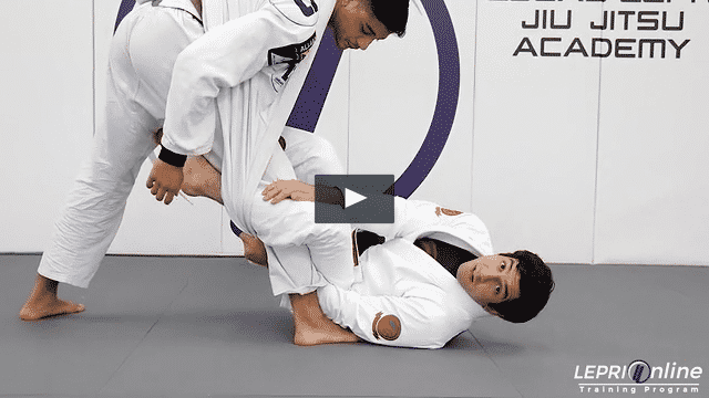 De La Riva With Lapel Control to Omoplata Attempt to Omoplata Sweep