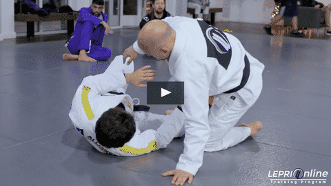 Knee On Belly Escape to Back Take to Choke