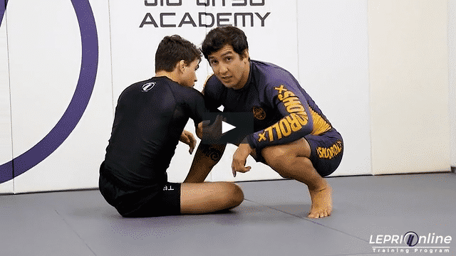 Knee Cut Pass Attempt to Arm Drag Counter with Arm Drag to Back Take