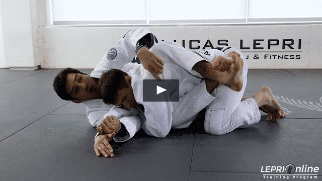 Closed Guard to Back Take to Double Lapel Choke Submission