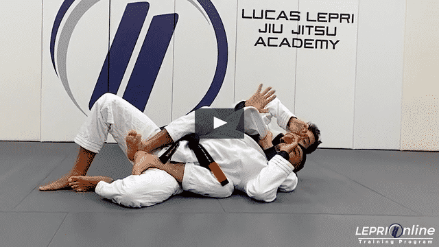 Collar Choke from Back Take