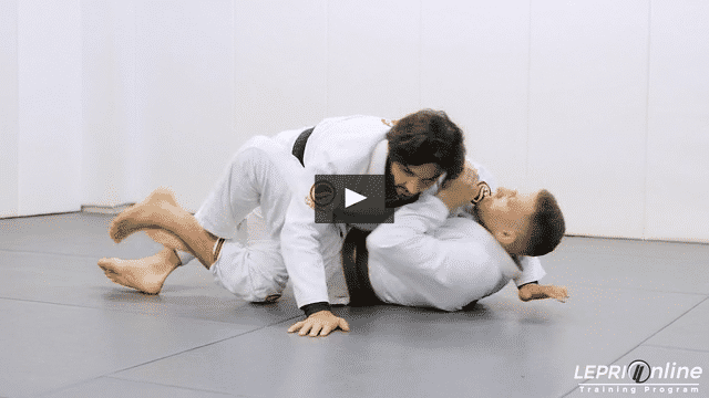 Leg Kick Defense to Takedown to Mount Escape to Closed Guard
