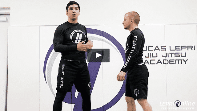 Back Take to Body Triangle from Standing Tie Up Variation