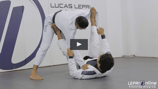 Guard Pull to Spider Guard to Sweep