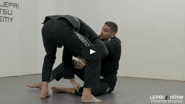 Ankle Pick Attempt to Loop Choke