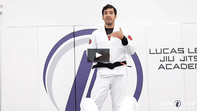 Spider Guard with Lapel Control Sweep Escape to Knee On Belly when Opponent Recomposes