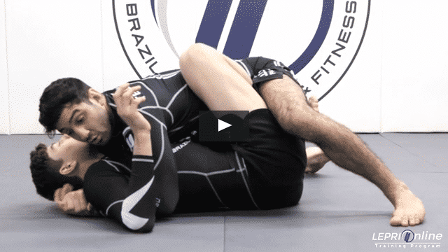De La Riva Guard Folding to Step-Over Pass