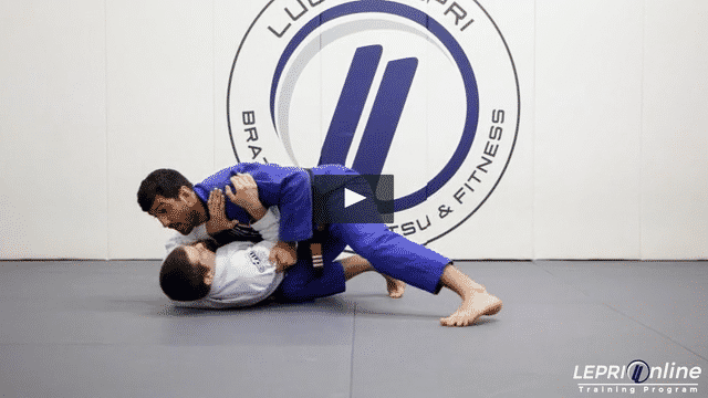 Ouchi Gari to Single Leg Takedown Double Attack and Pass to Side Control