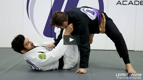 Lapel Control to De La Riva with Lapel Control Variation to Triangle or Sweep