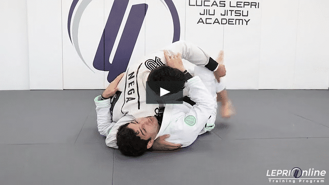 Reverse Half Guard Escape to Side Control or Back Take