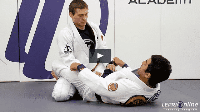 Closed Guard to Armbar by Under Hooking Leg