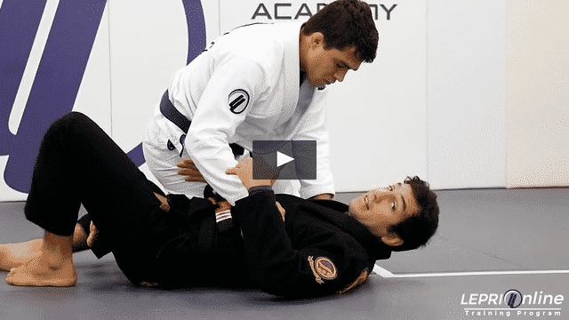 Knee Cut Pass Defense and Escape to Single Leg Takedown