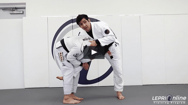 Single Leg Defense to Back Control