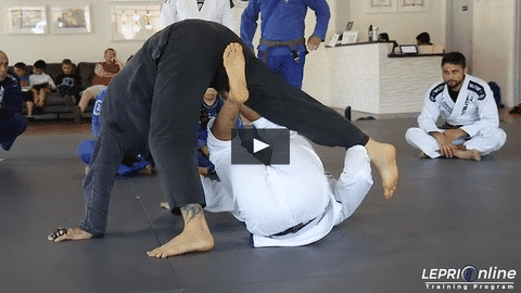 De La Riva to One Leg X Guard to Kneebar